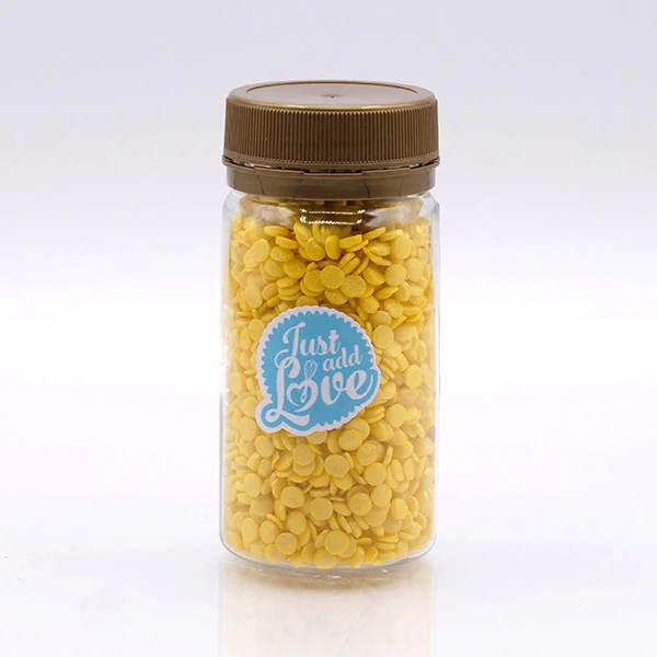 Confettis Amarelo Frasco