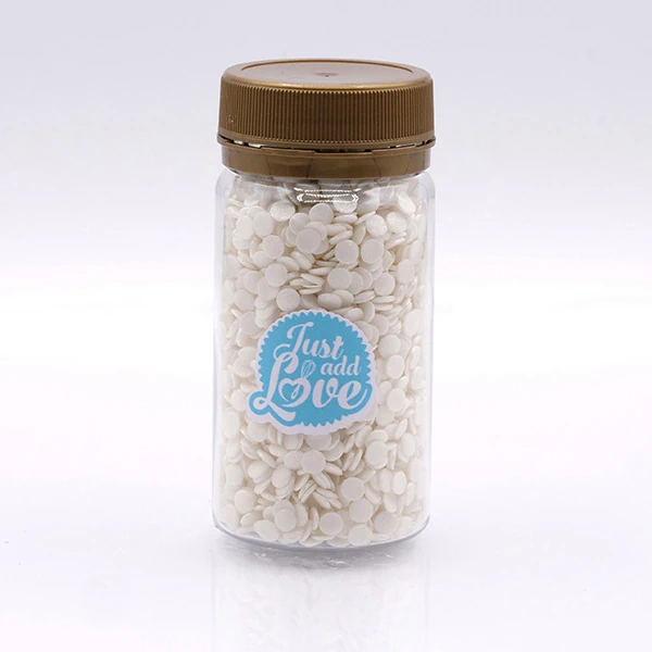 Confettis Branco Frasco