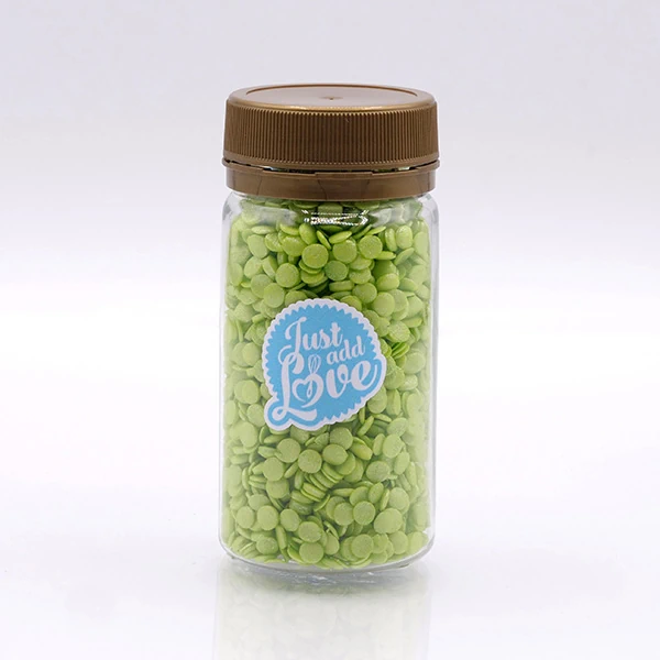 Confettis Verde Claro Frasco