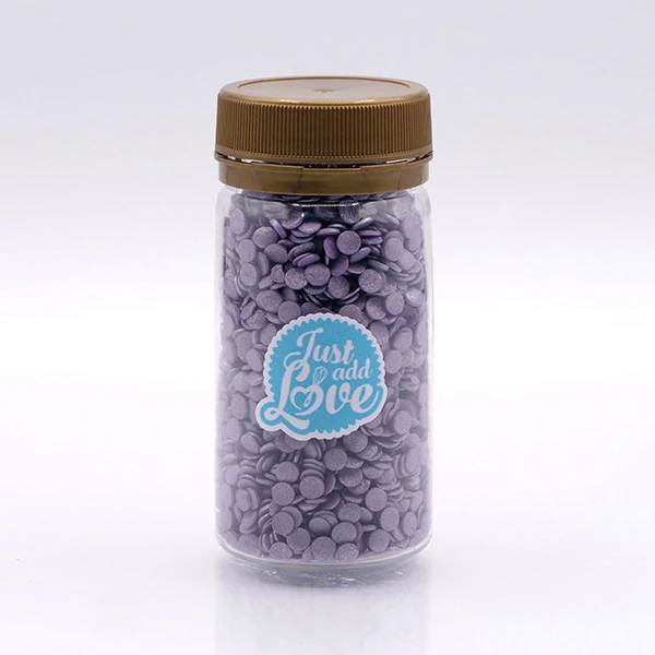 Confettis Violeta Frasco