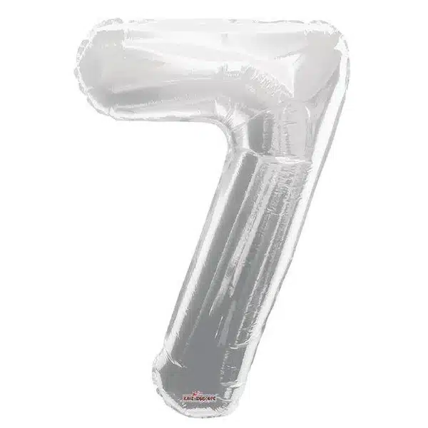 Balão Foil 34 nº 7 Prata