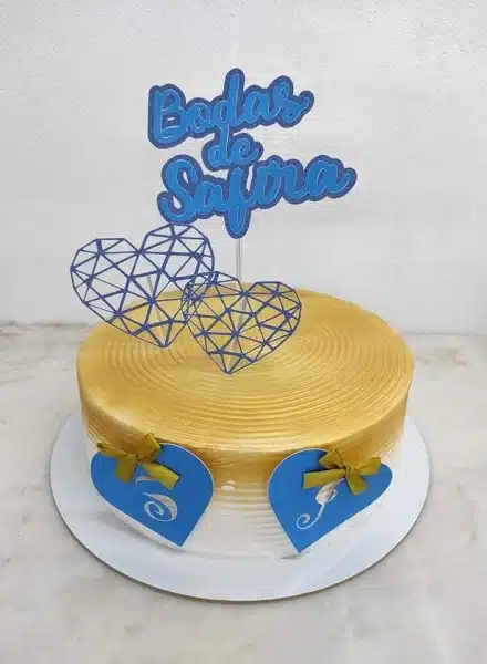 Topper Bodas de Safira (1)