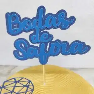 Topper Bodas de Safira (2)