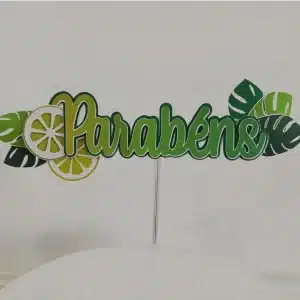 Topper Parabéns Limão