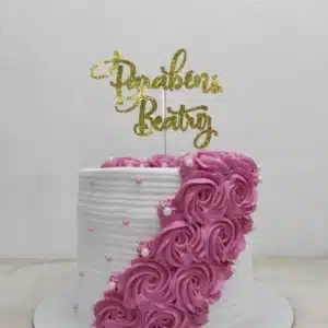 Topper Parabéns personalizado