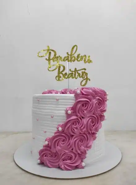 Topper Parabéns personalizado