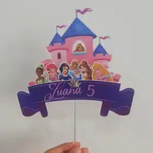 Topper Princesas