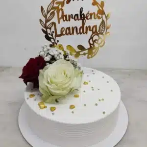 Topper grinalda redondo