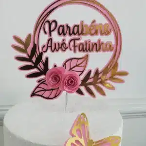 Topper grinalda redondo II