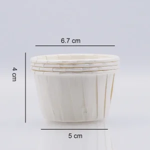 Cápsulas Cupcake Tamanhos