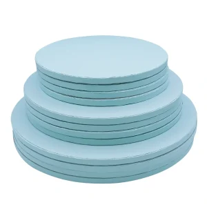 Base Alta Redonda Azul Claro