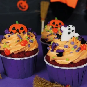 Sugar Decorations Halloween decoração cupcakes