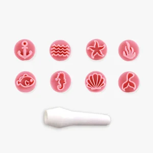 Kit Carimbos Fundo do Mar pormenor