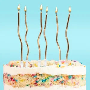 Velas Torcidas Bronze Bolo