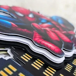 Topper Homem Aranha pormenores