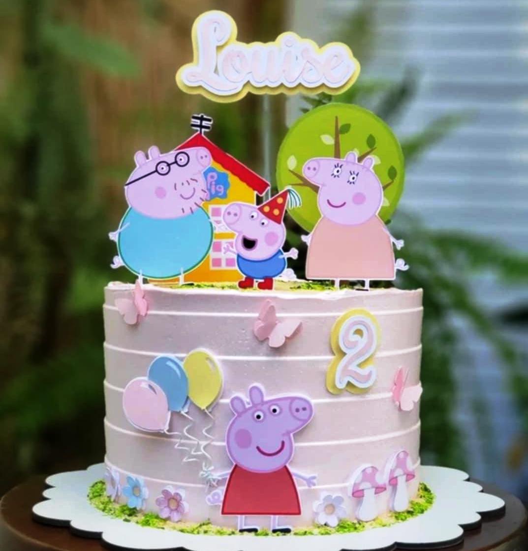 Topper da Porquinha Peppa