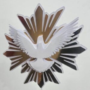 Topper Comunhão Pomba da paz