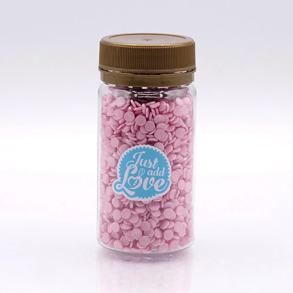 Confettis Rosa Claro Frasco