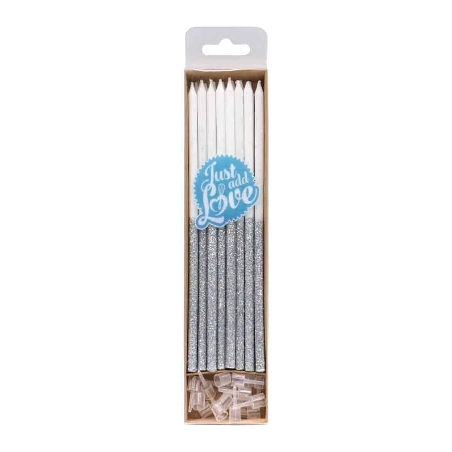 Velas Altas com Glitter - Image 4