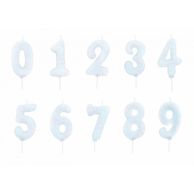 Velas Iridescente Glitter